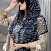 شال توری زبرا