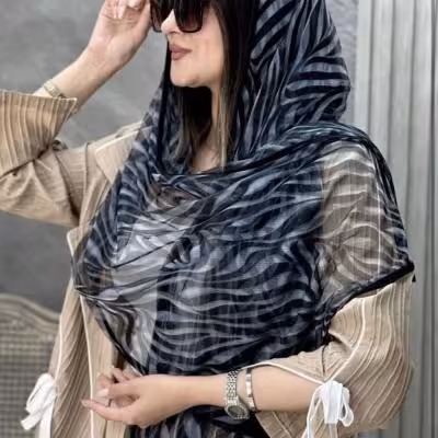 شال توری زبرا