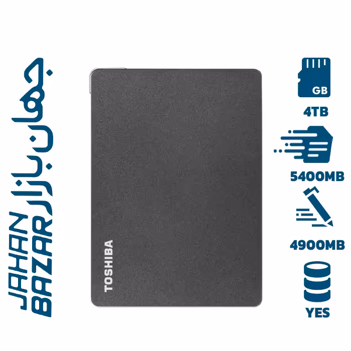 هارد اکسترنال توشیبا مدل Canvio Gaming ظرفیت 4 ترابایت