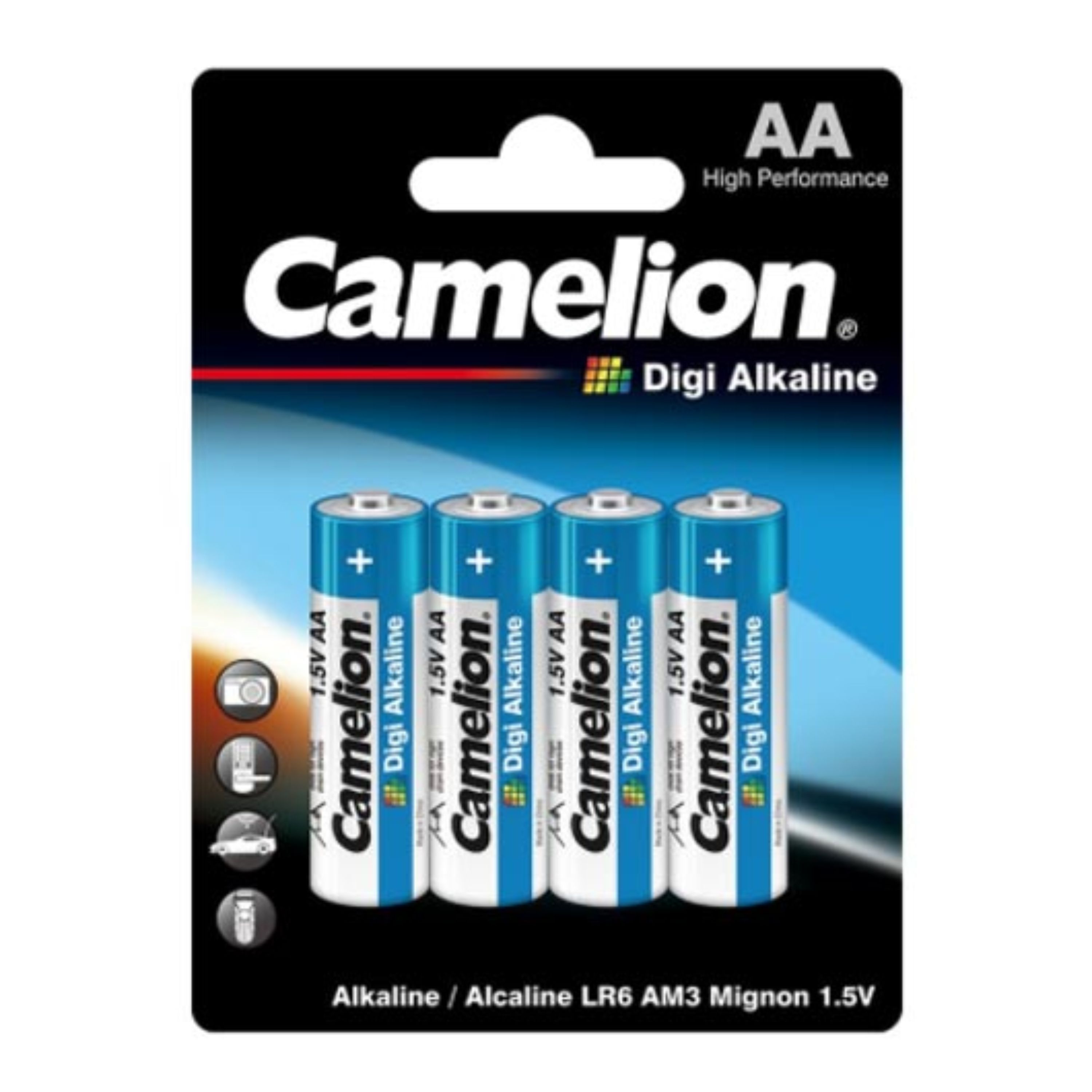 باتری قلمی کملیون Digi Alkaline بسته 4 عددی