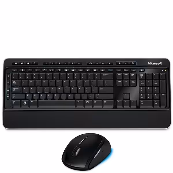 ماوس و کیبورد بی سیم مایکروسافت مدل  3000