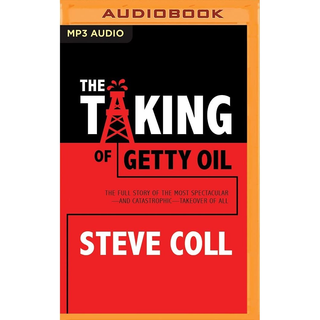کتاب زبان اصلی Taking of Getty Oil The اثر Steve Coll and Steven Cooper