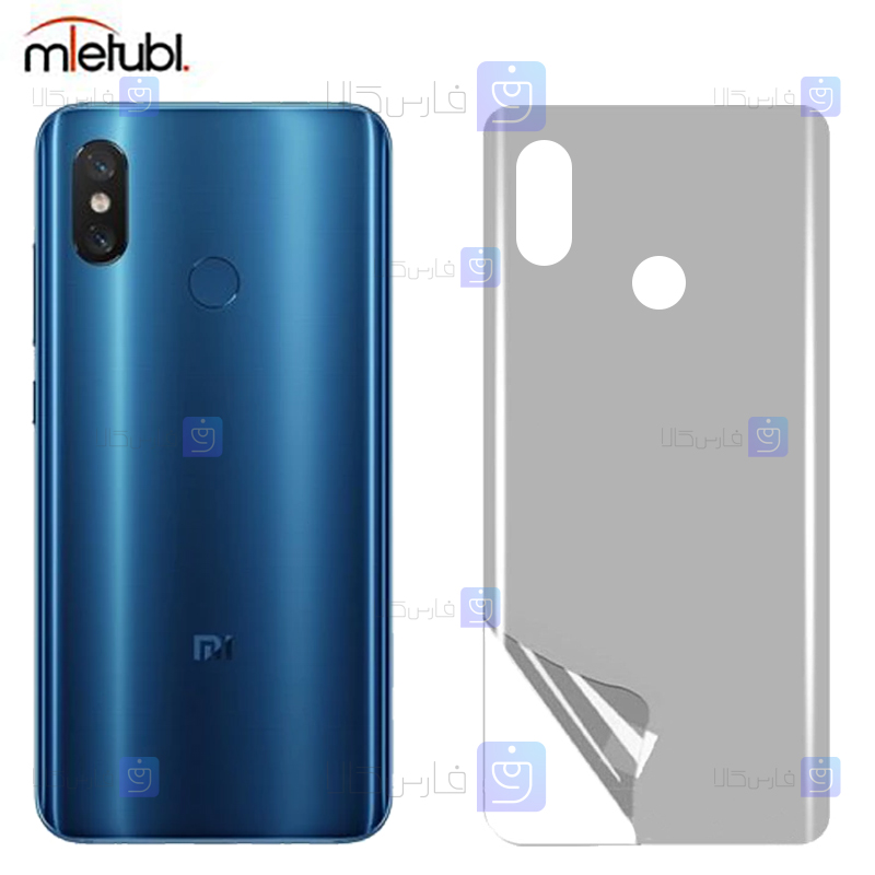 خرید برچسب پشت مات Xiaomi Mi 8 از فارس کالا