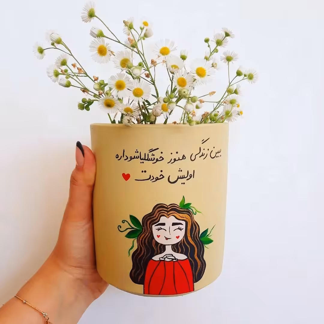 گلدون یاجاقلمی فانتزی