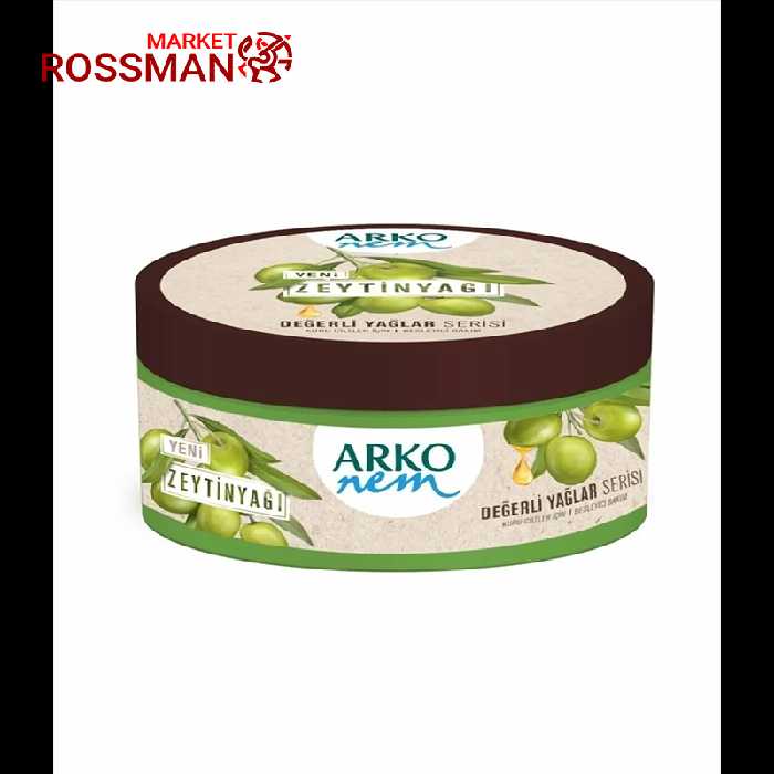 کرم مرطوب‌ کننده آرکو نم ARKO Nem حاوی عصاره زیتون حجم 250 میلی لیتر