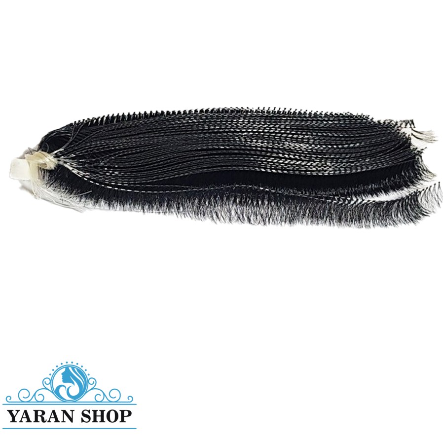 مژه ریسه ای ابریشمی سایز 10 میلی -لطیف - مژه ریلی متری فرD کاشت موقت (شاخه ای)