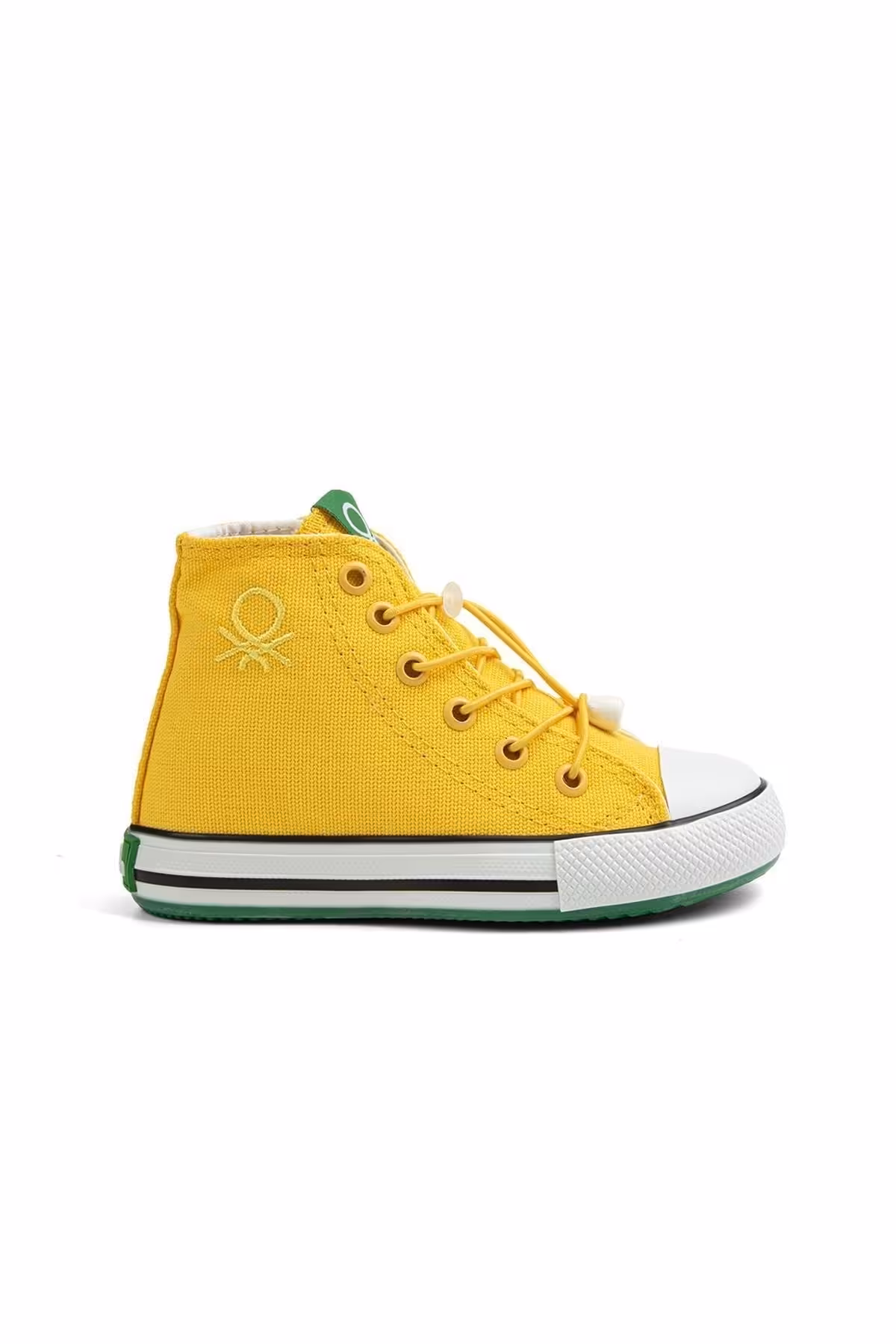 اسنیکر زرد دخترانه و پسرانه بچگانه ® | BN 30770 3394 ساری کفش اسپرت بچه گانه Benetton