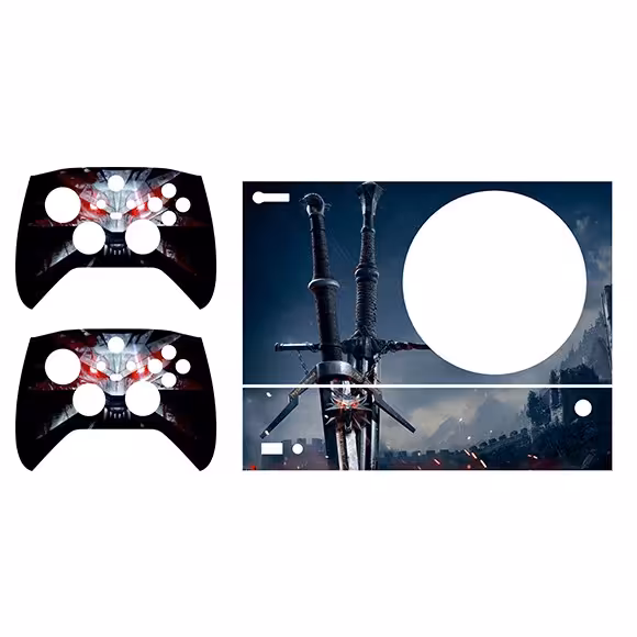 اسکین(برچسب)Xbox series s-طرح Witcher -کد23-سفارشی