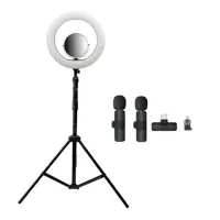 کیت تولید محتوا رینگ لایت هیرو  Hero SY-3161 III ، پایه 805 و میکروفون K9