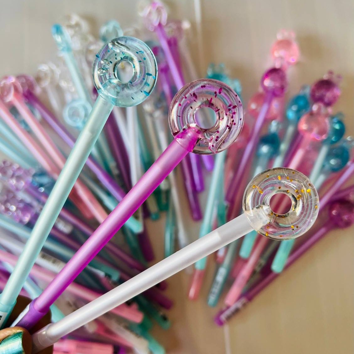 رواننویس کریستالی
رنگ جوهر آبی
