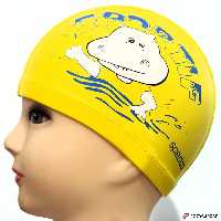 کلاه شنا بچه گانه PU طرح اسب آبی Swimming