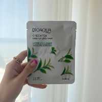 ماسک ورقه ای چای سبز  بیوآکوا