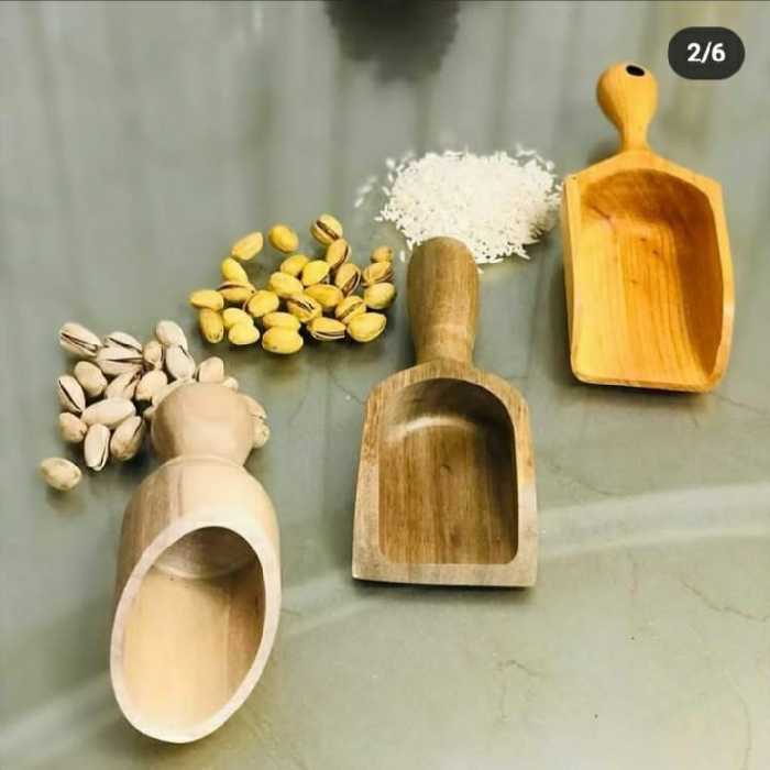 پیمانه چوبی مناسب برای آجیل و برنج و حبوبات