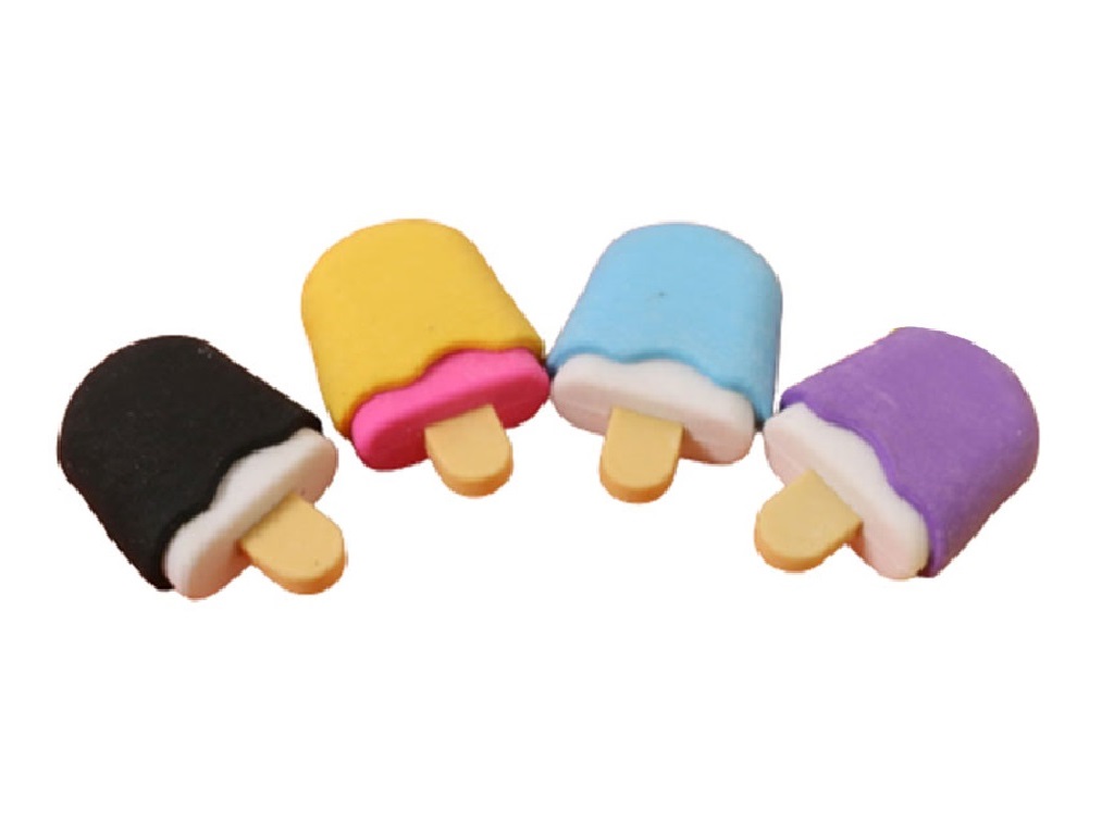 پاک کن 4 عددی طرح بستنی