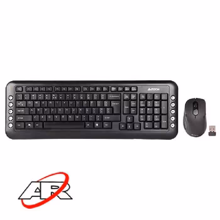 کیبورد و ماوس بی سیم ای فورتک مدل 7200N
