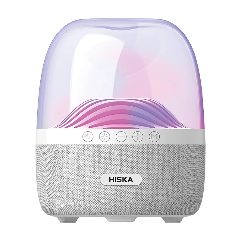 اسپیکر بلوتوثی قابل حمل RGBدار  HISKA مدل B57-colorful sound