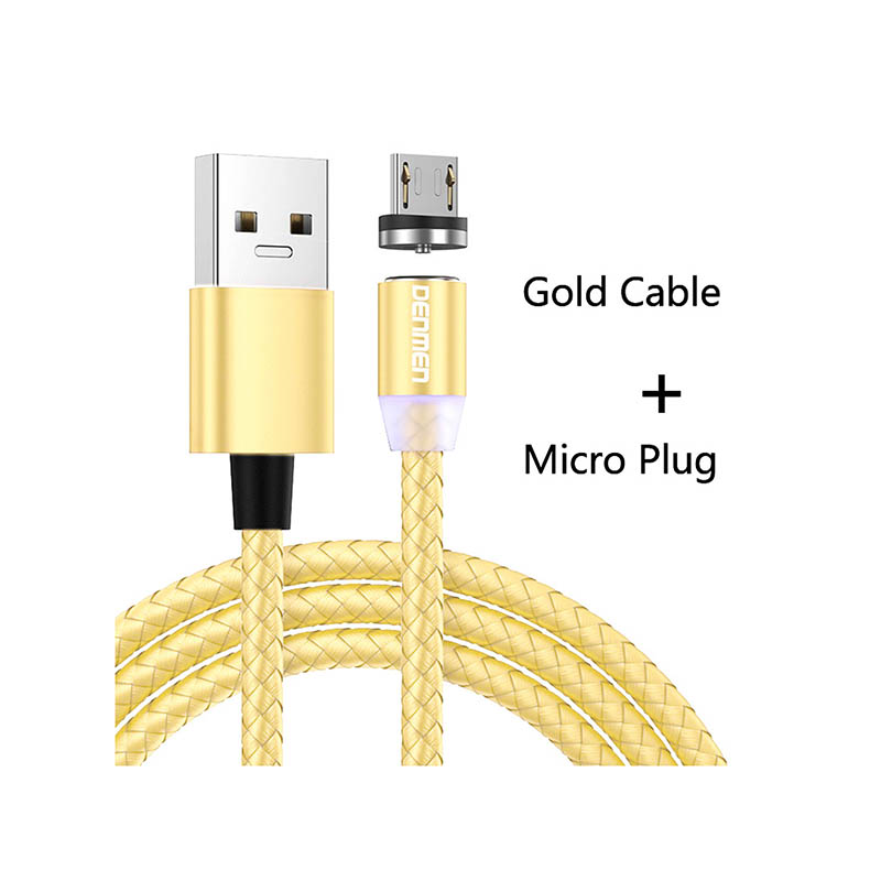 کابل شارژ مگنتی کنفی MicroUSB دنمن Denmen D09V