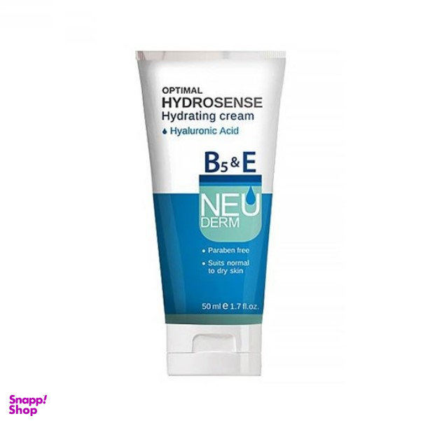 کرم مرطوب کننده تیوپی نیودرم (Neuderm) مدل Optimal Hydrosense حجم 50 میلی لیتر