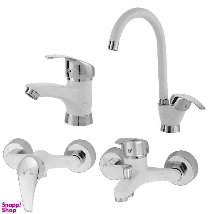 ست شیرآلات فاخته مدل ماهان پلاس کد SK مجموعه 4 عددی