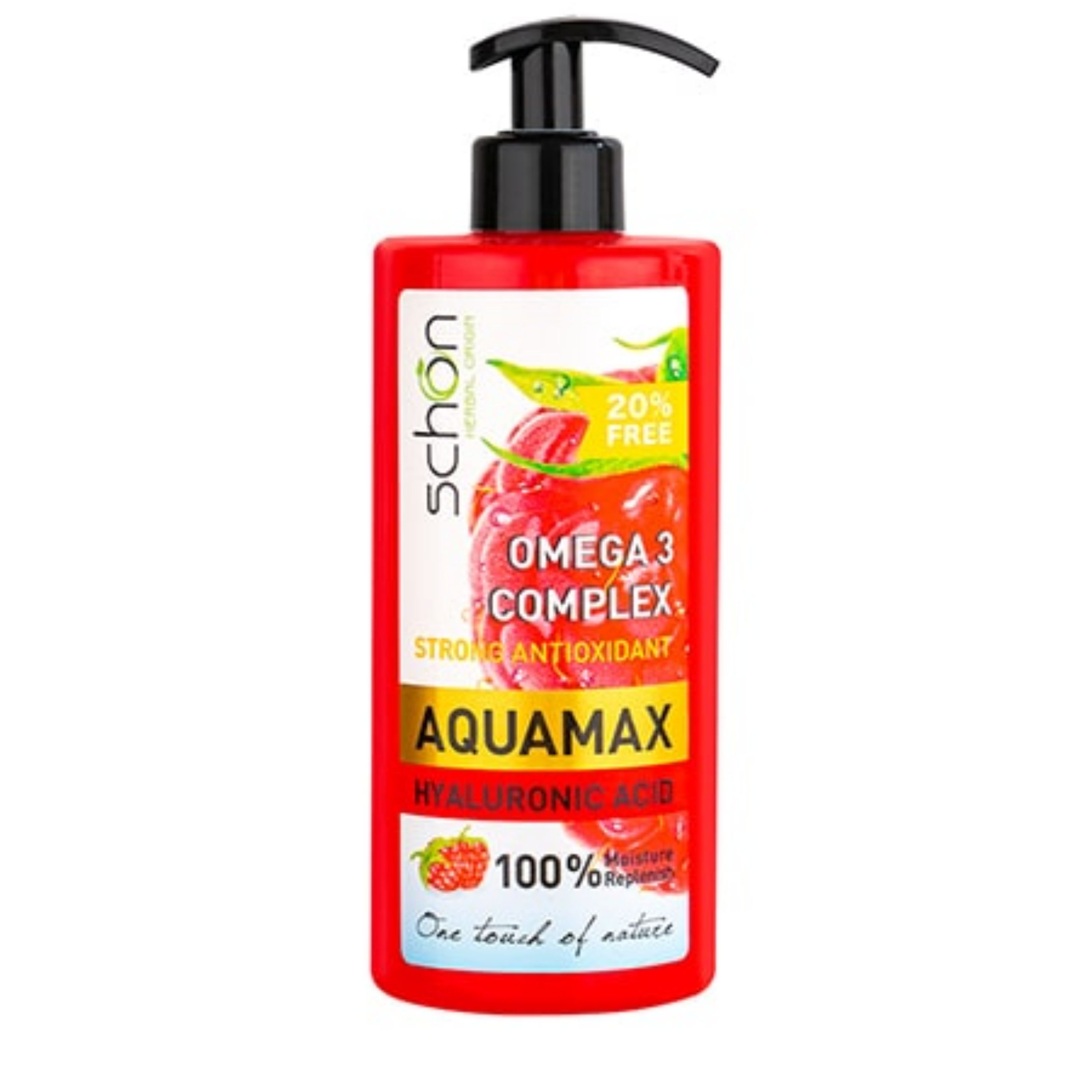 کرم آبرسان شون   آکوامکس مدل OMEGA 3 حجم 500 میلی لیتر