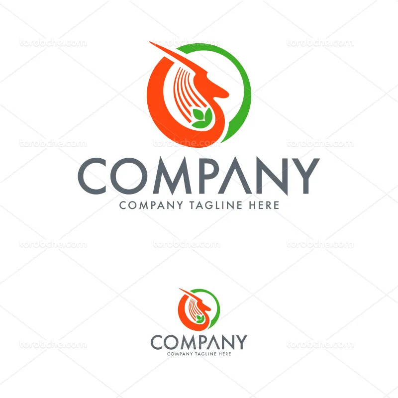 وکتور لوگو سر آهو | گرافیک با طعم تربچه