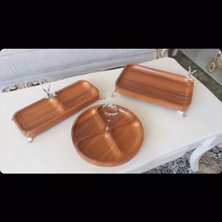 ست سه تیکه چوبی