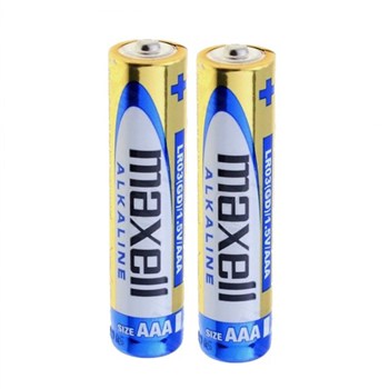 باتری نیم قلمی مکسل مدل آلکالاین بسته 2 عددی