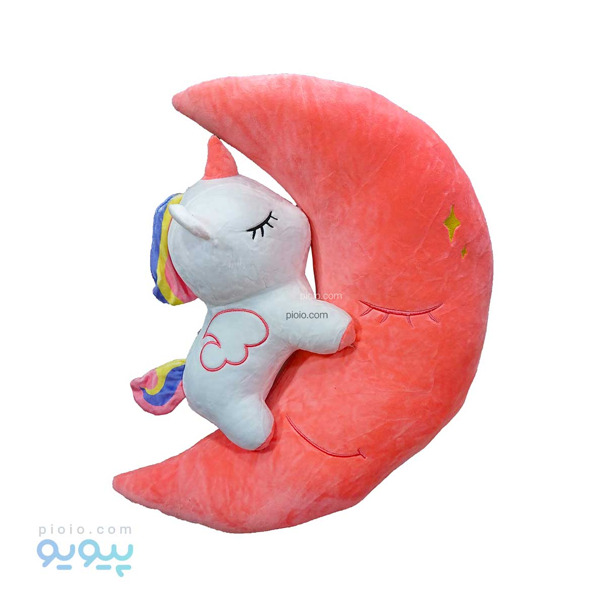عروسک یونیکورن سوار بر ماه