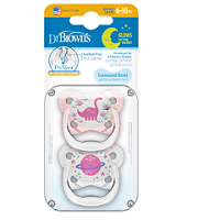 پستانک دو عددی ارتودنسی مدل pv22007 دکتر براون drbrown