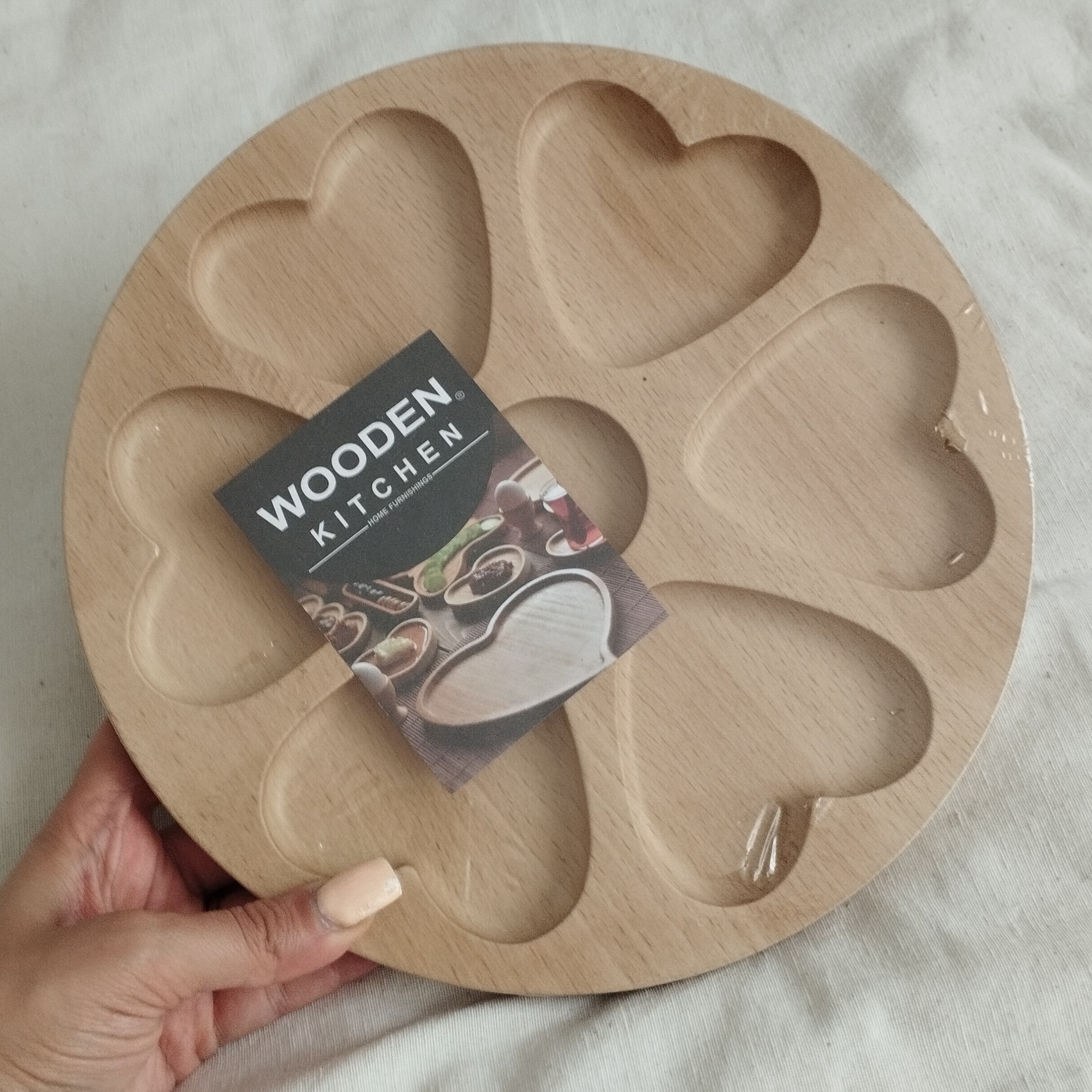 اردورخوری چوبی قلبی