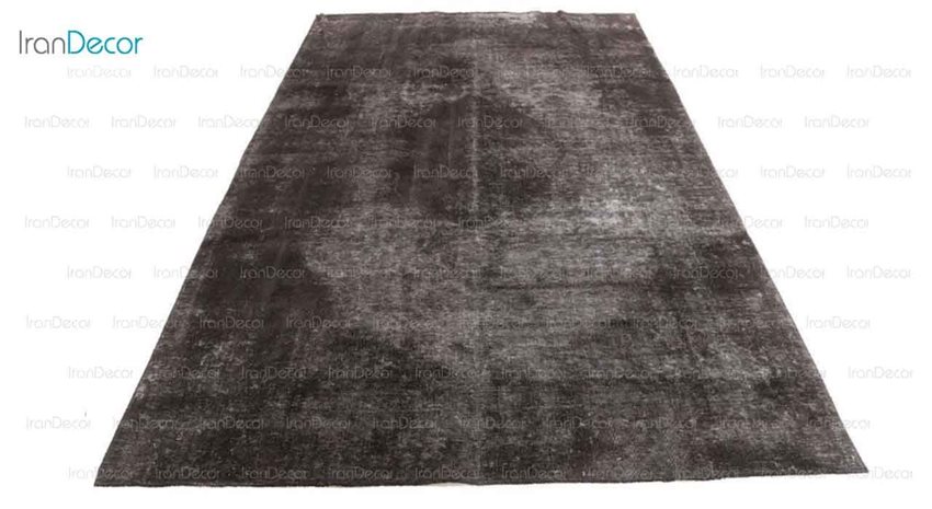 فرش دستباف وینتیج مشکی از فرش لیا