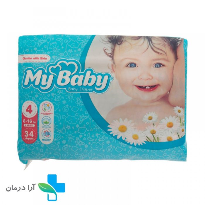 پوشک کودک مای بیبی سایز 4
