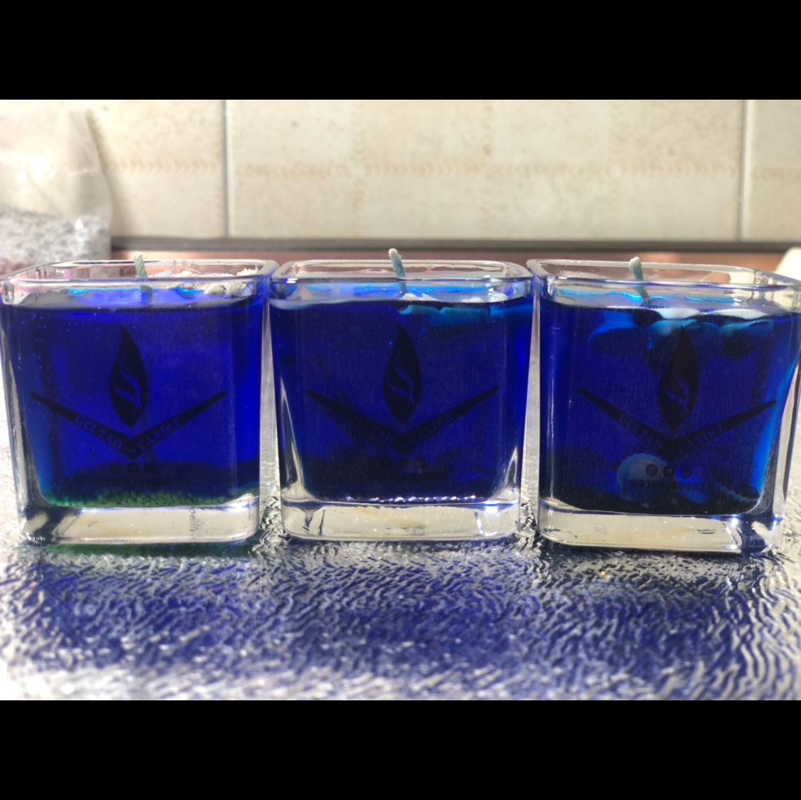 ست سه تایی شات شمع ژله ای اقانوسی