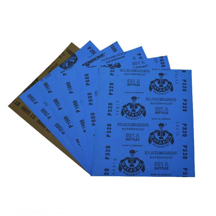 ست سنباده زبر تا نرم ماتادور مجموعه 6 عددی