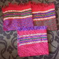 دستمال بافتنی سنتی