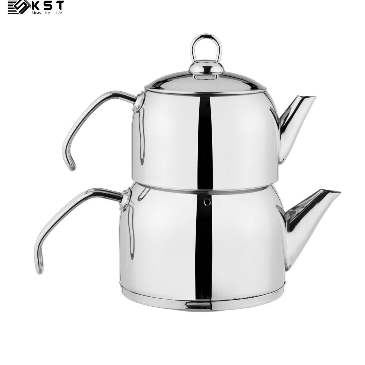 کتری وقوری استیل KST کی اس تی کد 1060لیتر3