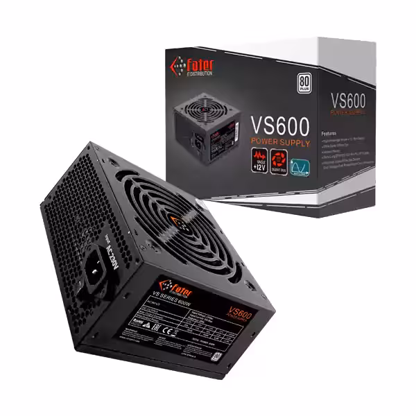 پاور کامپیوتر 600 وات فاطر مدل Fater VS600 80Plus