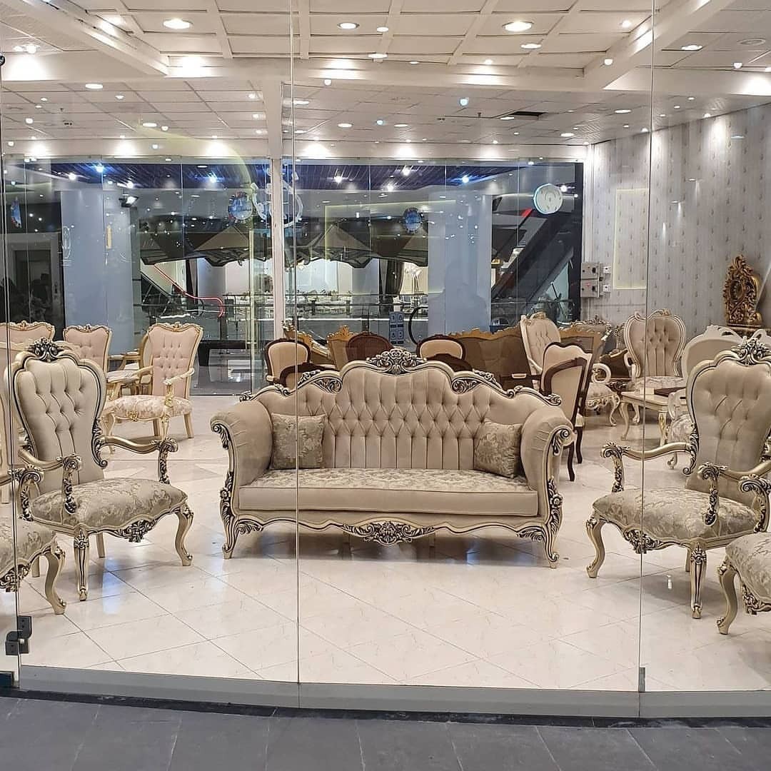 مبل استیل آراد   سفارش به رنگبدی دلخواه 