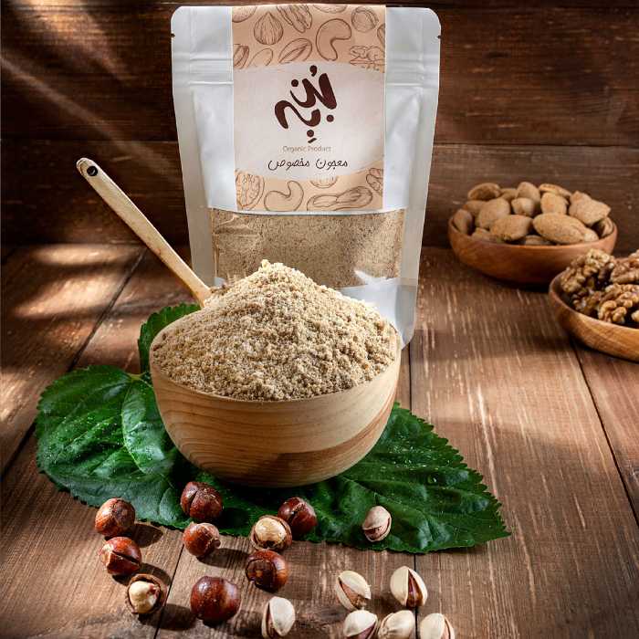 معجون مخصوص پک 250 گرمی بن به با مغزها و خرما 