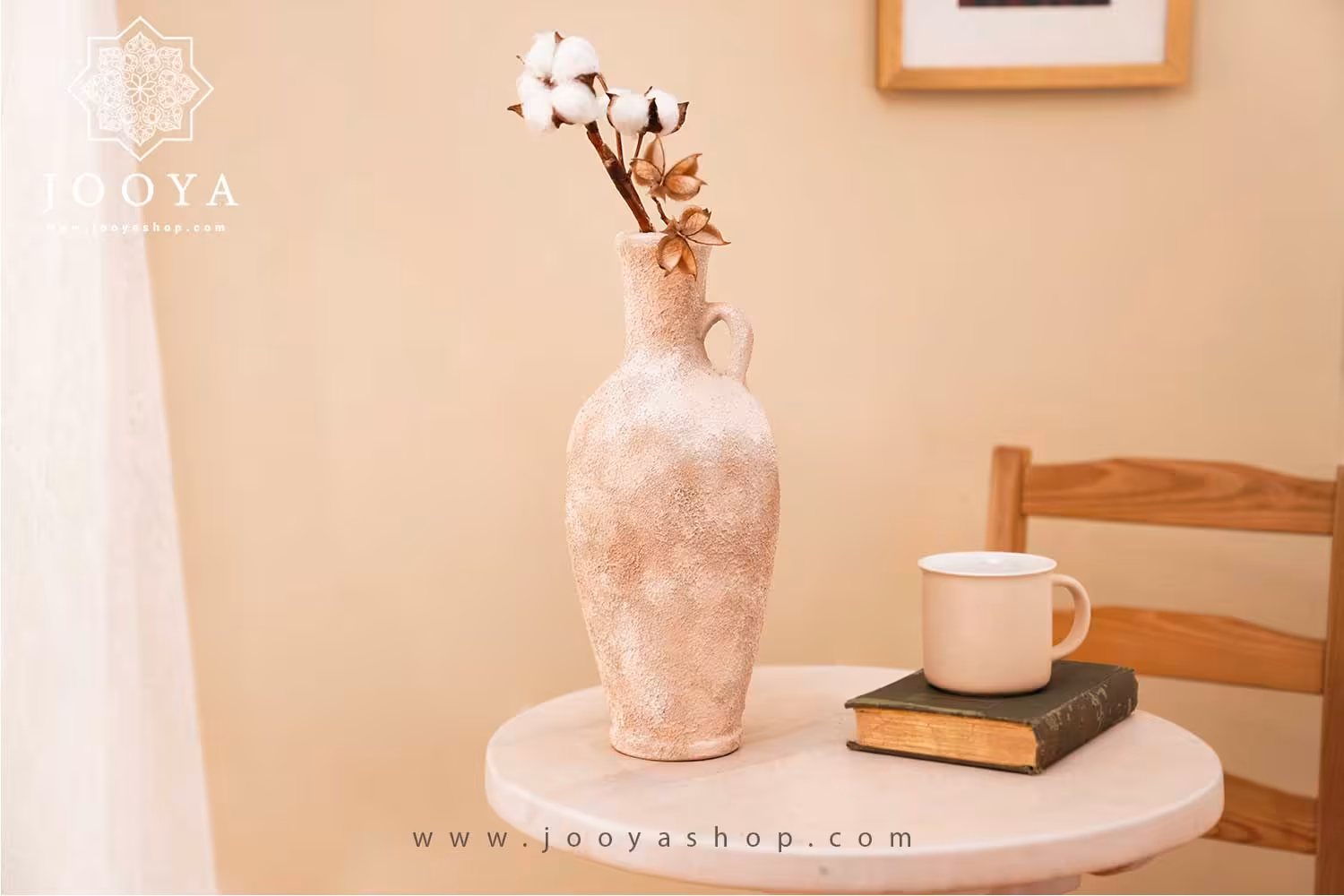 گلدان پتینه رز