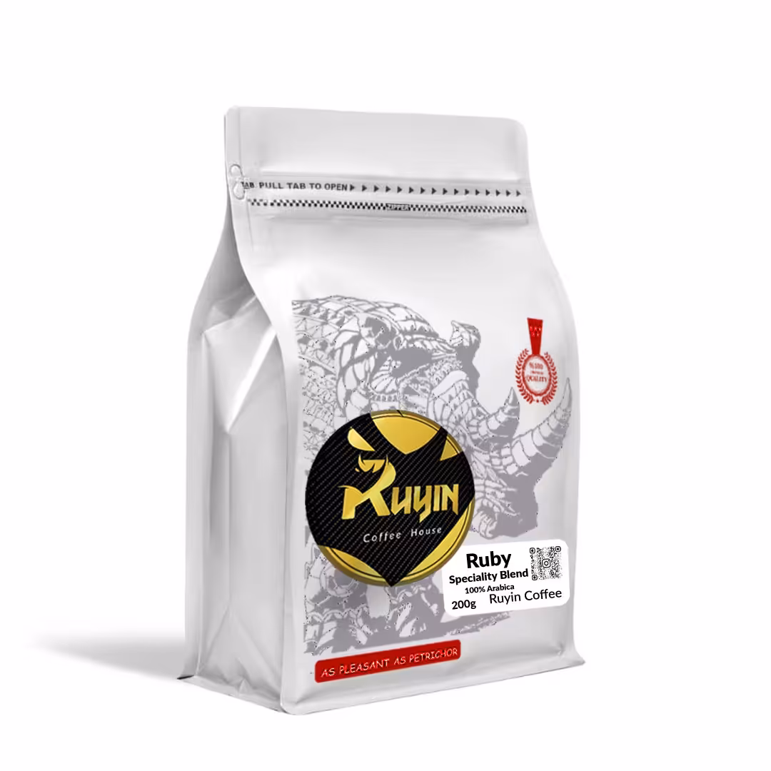 قهوه اسپرسو رابی بلند اسپشیال 100 درصد عربیکا رویین - 200 گرم