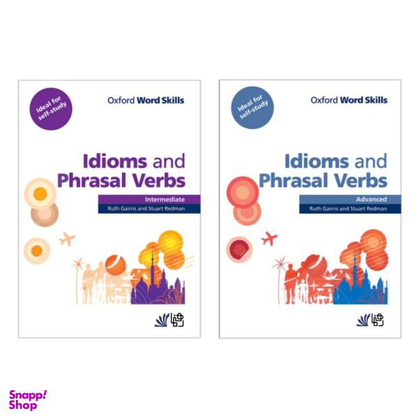 کتاب Idioms and Phrasal Verbs Word Skills اثر Ruth Gairns and Stuart Redman انتشارات رهنما 2جلدی