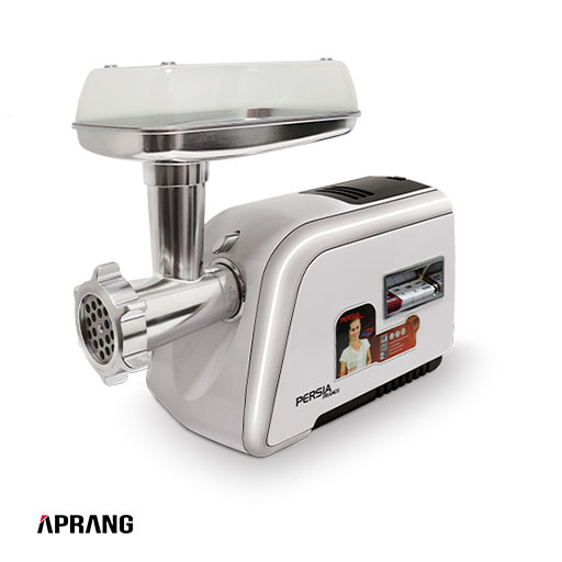 چرخ گوشت کم صدا پرشیا فرانس مدل PR-840 - نقره ای