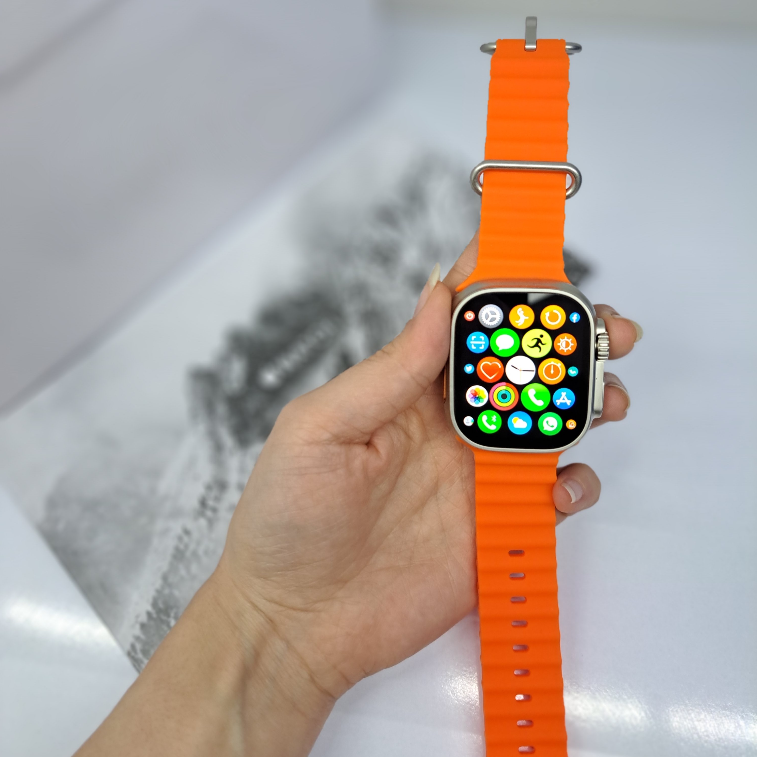 ساعت هوشمند طرح اپل واچ اولترا مدل ULTRA 8 اصلی

با لوگوی اپل