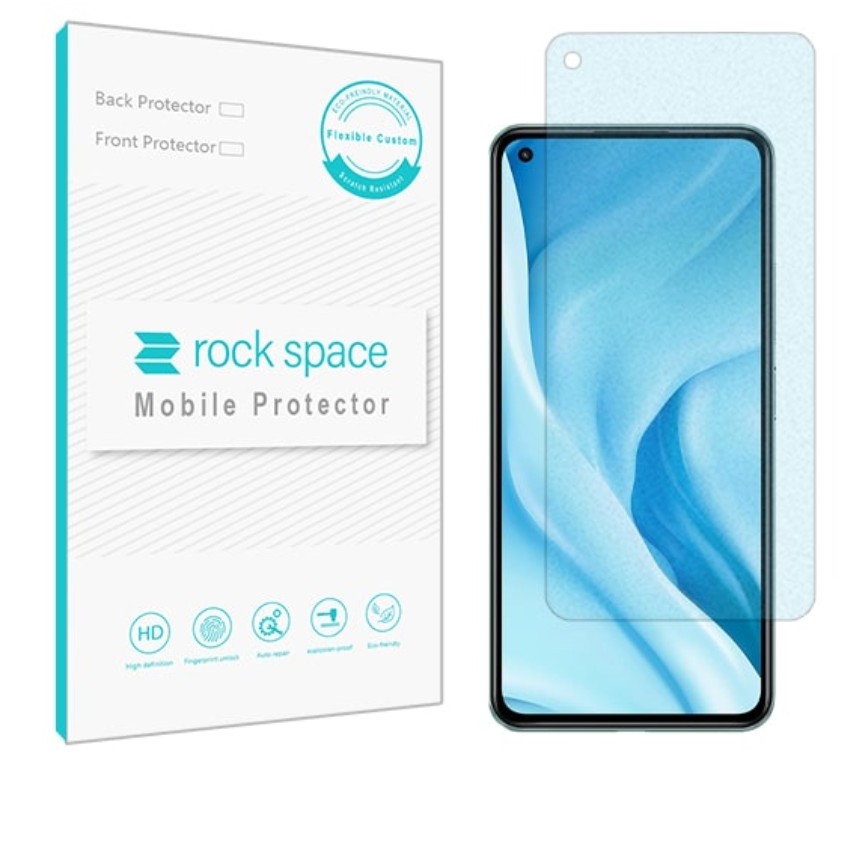  گلس نانو مات بلوکات (ضد اشعه آبی) و ضد ضربه گوشی شیائومی 11 Lite 5G برند راک اسپیس








