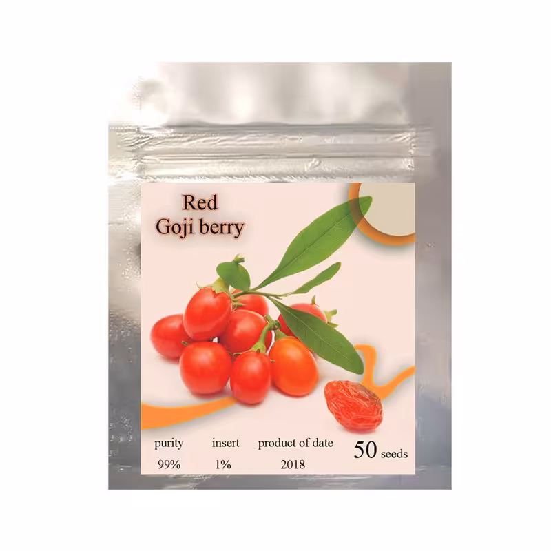 بذر  میوه گوجی بری قرمز  بسته 50 عددی گلس گاردن