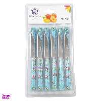 کارد میوه خوری مونارچ کد M005 بسته 12 عددی