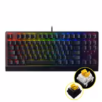 کیبورد گیمینگ ریزر مدل BLACKWIDOW V3 TKL YELLOW SWITCH