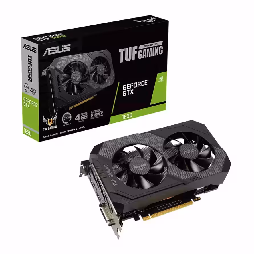 کارت گرافیک ایسوس TUF Gaming GeForce GTX 1630 4GB