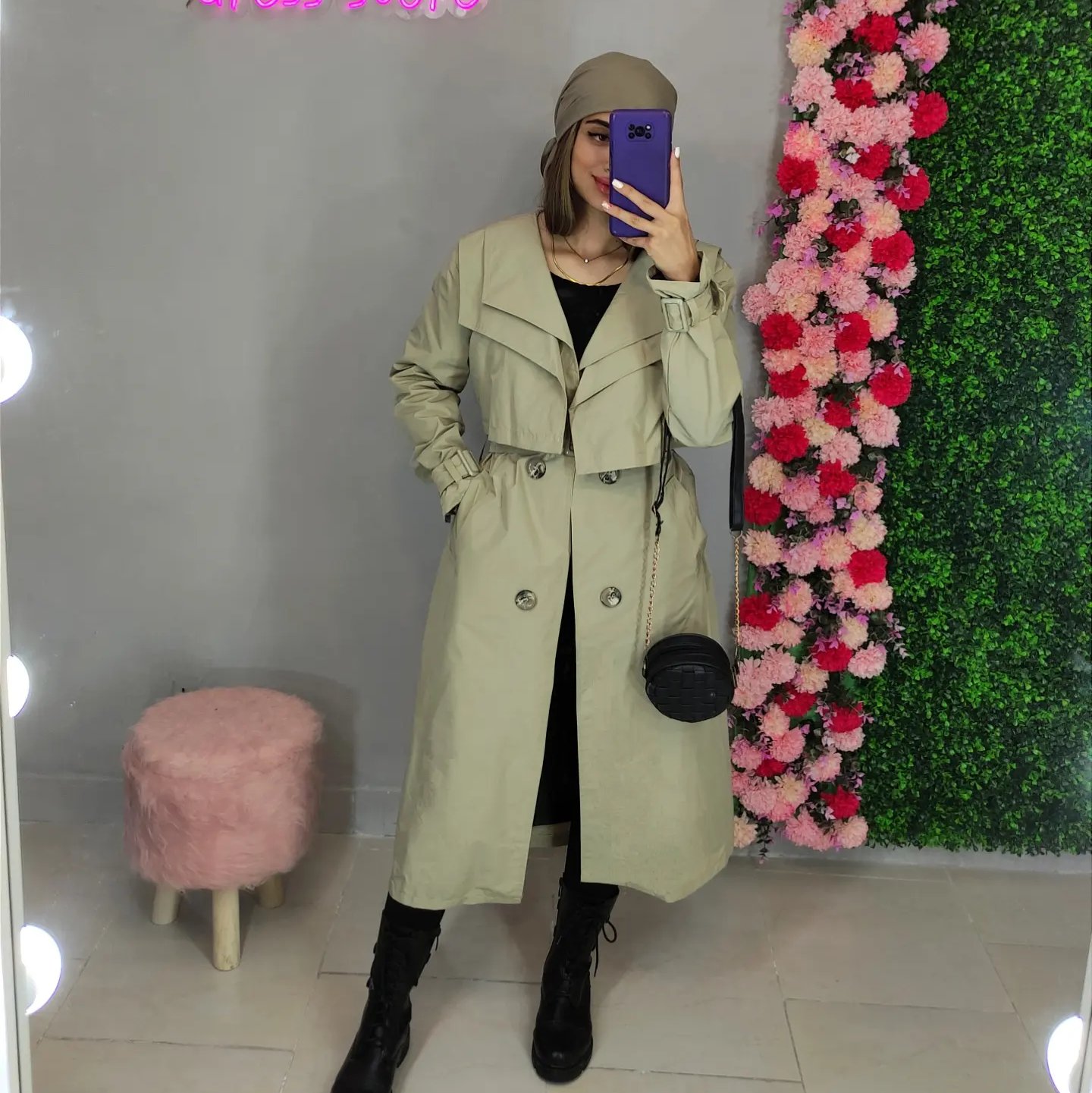 بارونی بلند جنس تی سی فری سایز